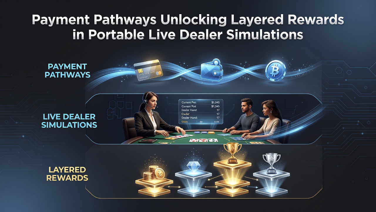 Mobile Live-Dealer-Simulationen mit integrierten Zahlungs- und Belohnungspfaden