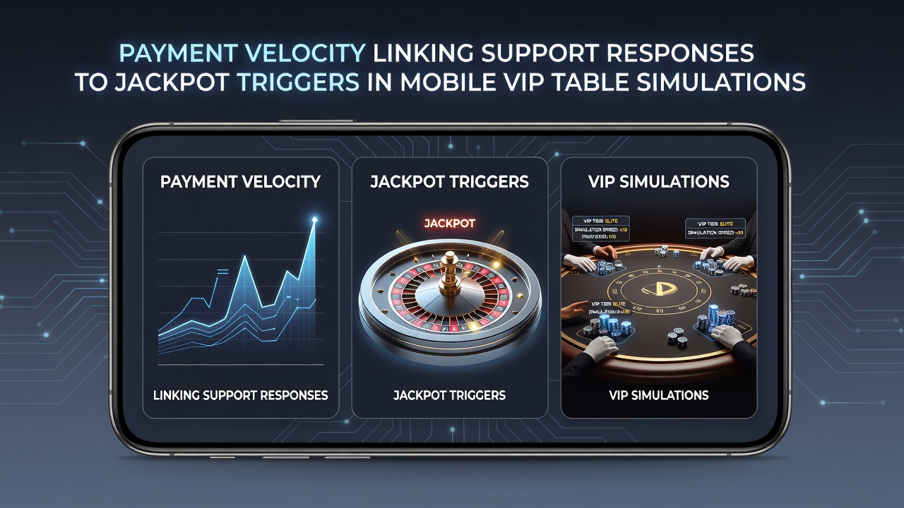 Illustration der Verknüpfung von Support-Antworten mit Jackpot-Triggern in mobilen VIP-Umgebungen