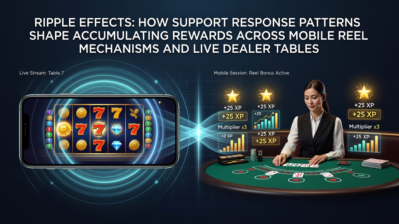 Support-Reaktionsmuster und Belohnungsakkumulation in mobilen Casino-Systemen