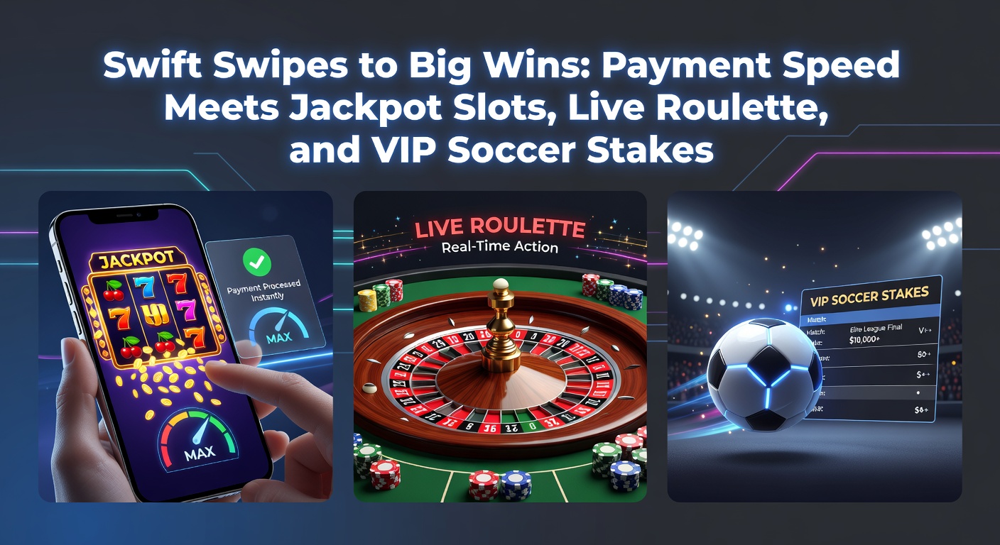 Smartphone mit blitzschnellen Zahlungstransaktionen und leuchtenden Jackpot-Slots im Hintergrund